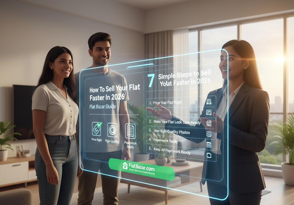 How To Sell Your Flat Faster In 2026 – Flat Bazar Guide