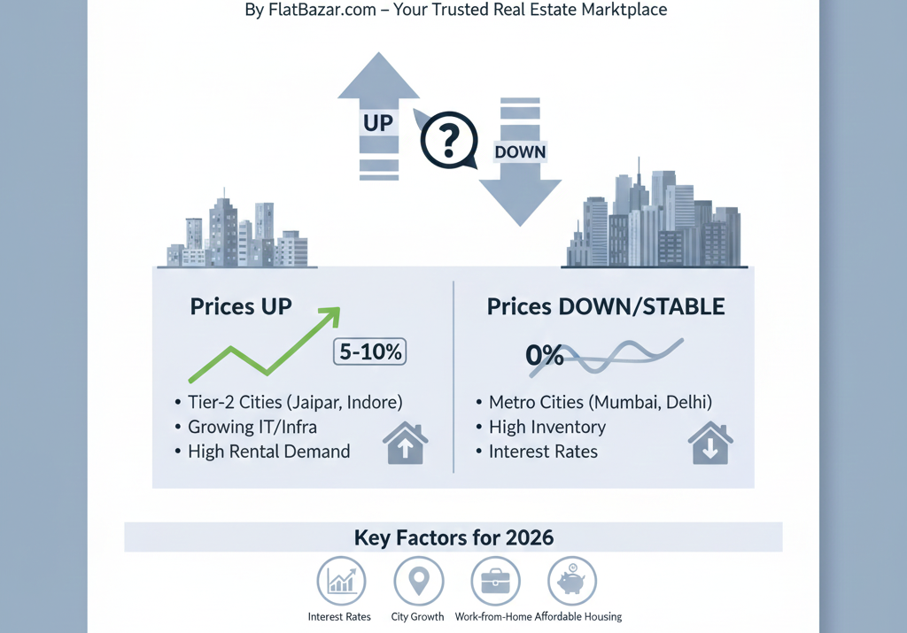 2026 Real Estate Predictions: Will Flat Prices Go Up or Down?