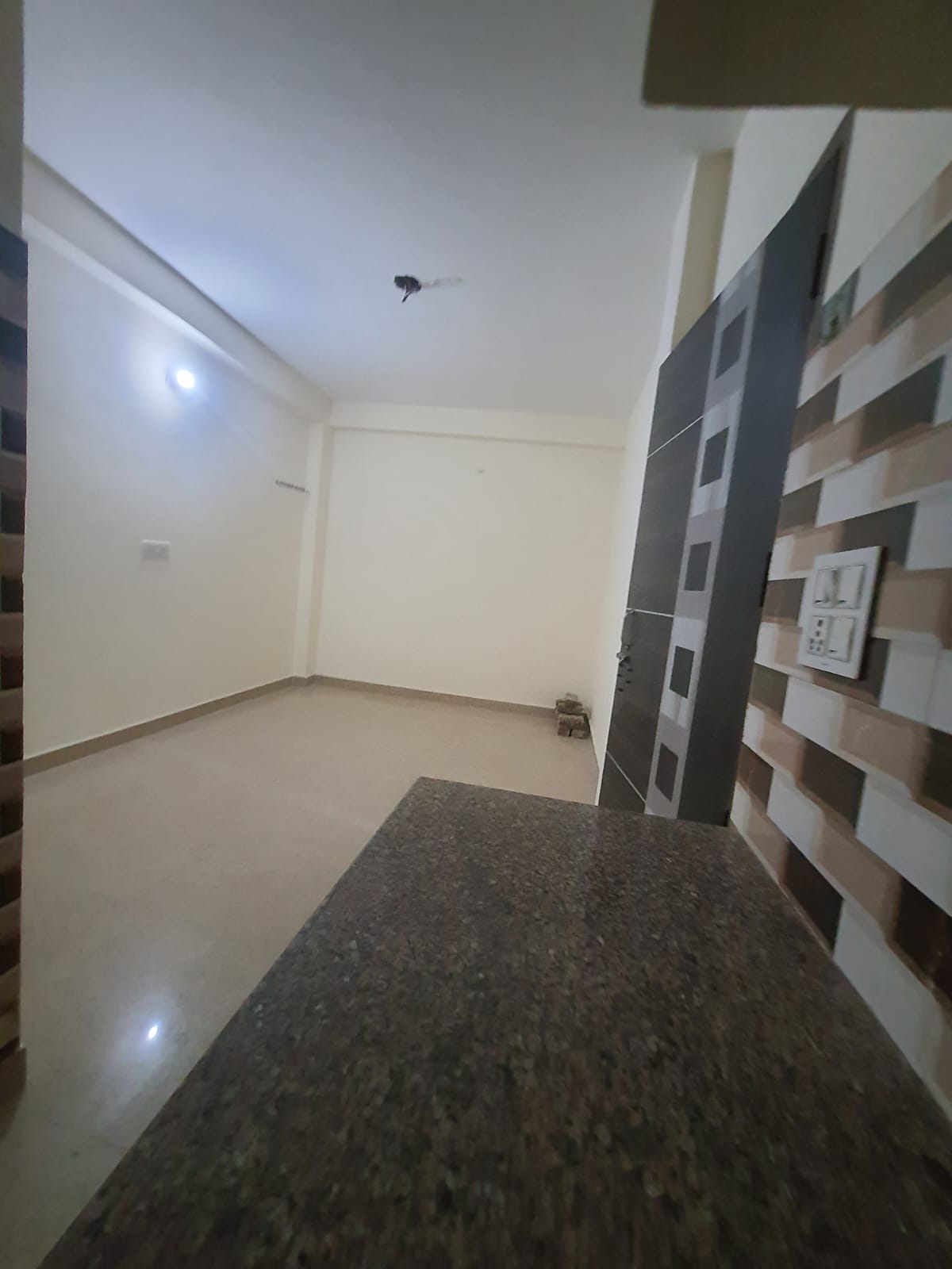 Affordable room for rent in Deoli South Delhi room view from kitchen